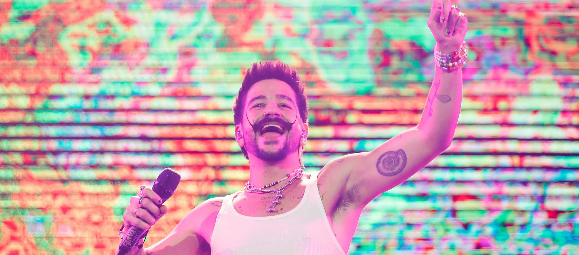 El cantante colombiano Camilo. 