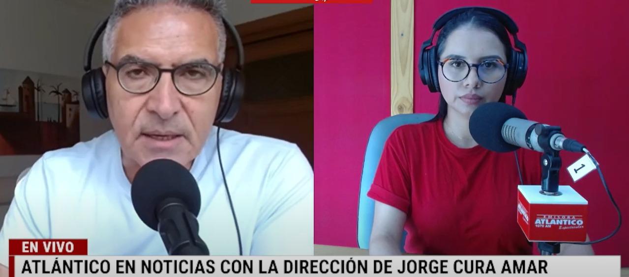 Transmisión de Atlántico en Noticias.