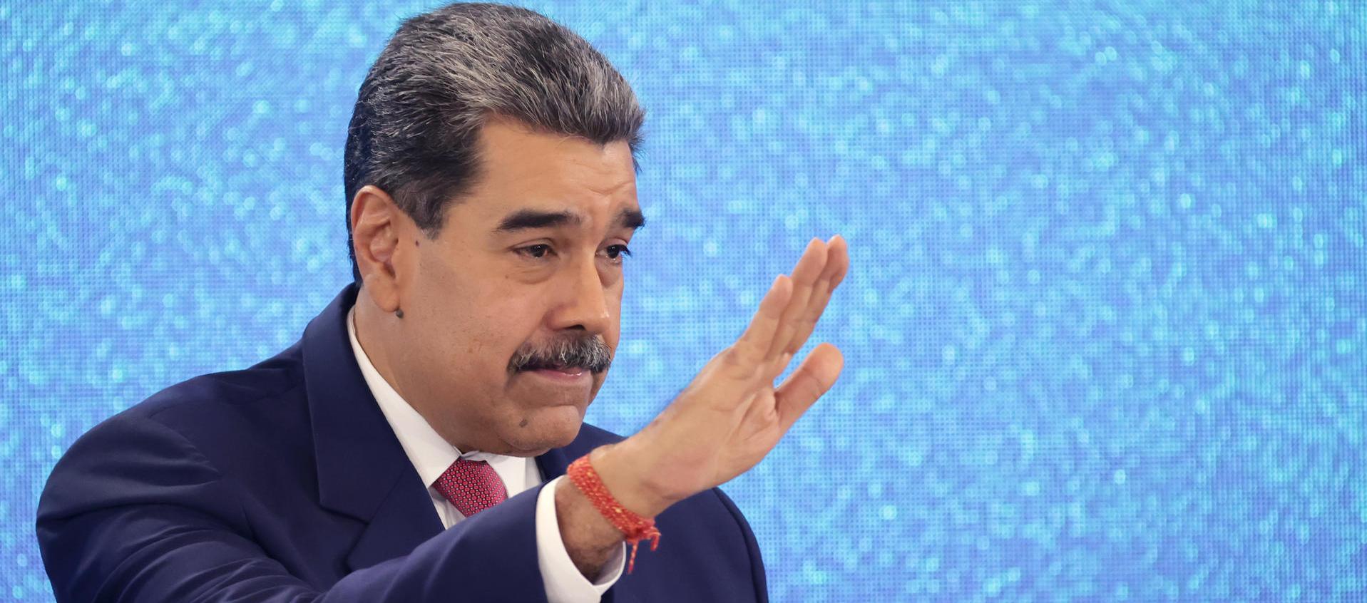 El Presidente de Venezuela, Nicolás Maduro.