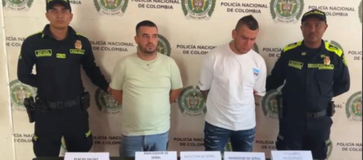 Los capturados fueron llevados a la URI de la Fiscalía.