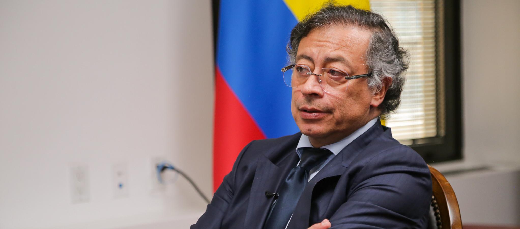 El Presidente Gustavo Petro.