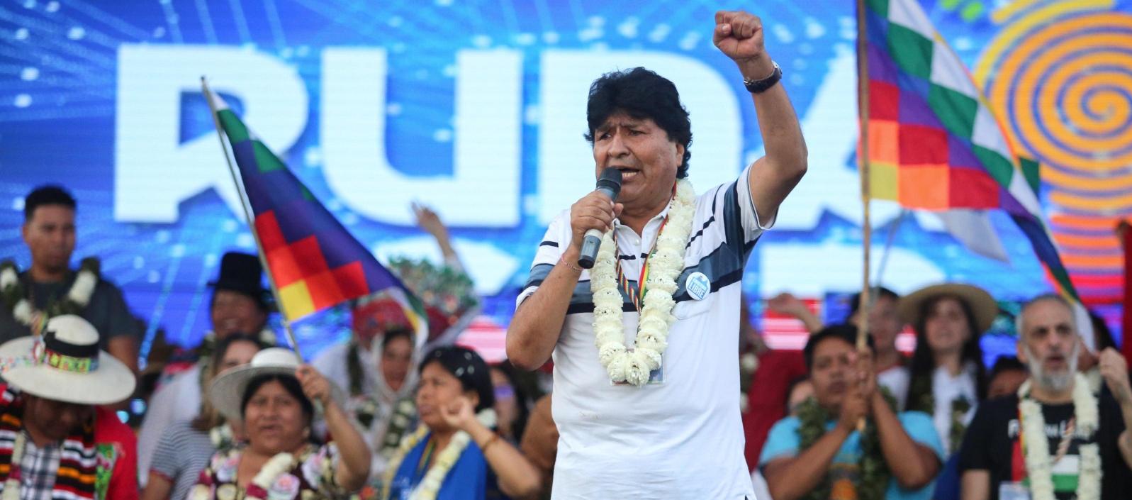 Evo Morales.