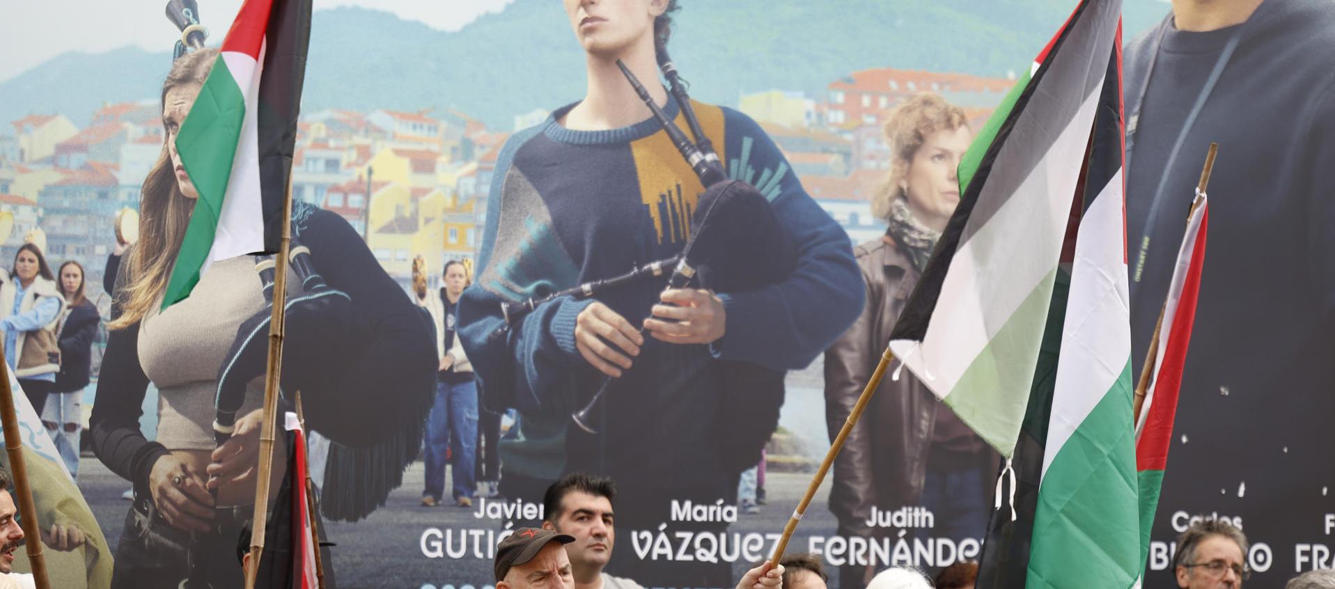 Protesta propalestina.