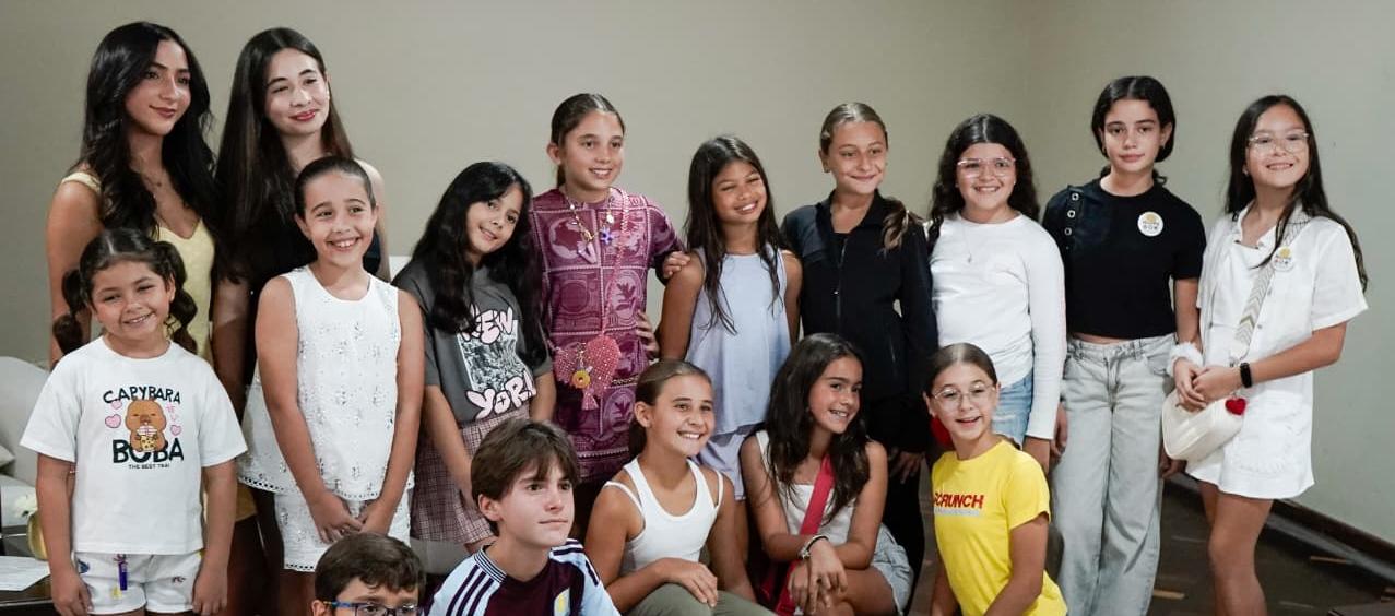 Niños emprendedores que harán parte de la feria. 