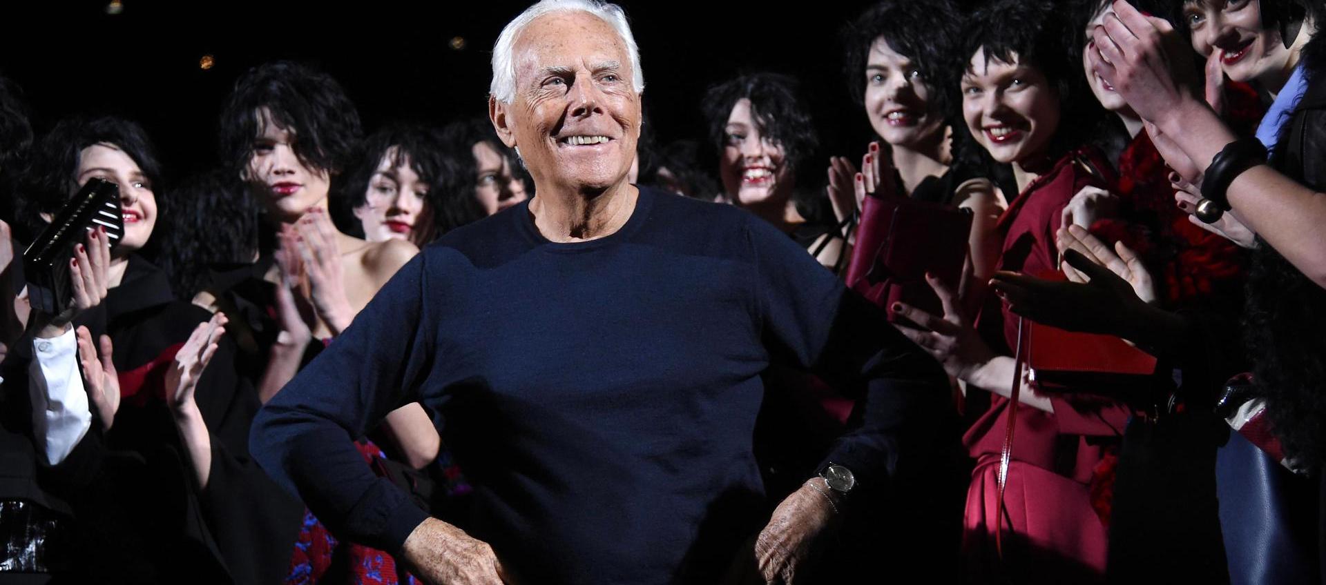 Giorgio Armani. 
