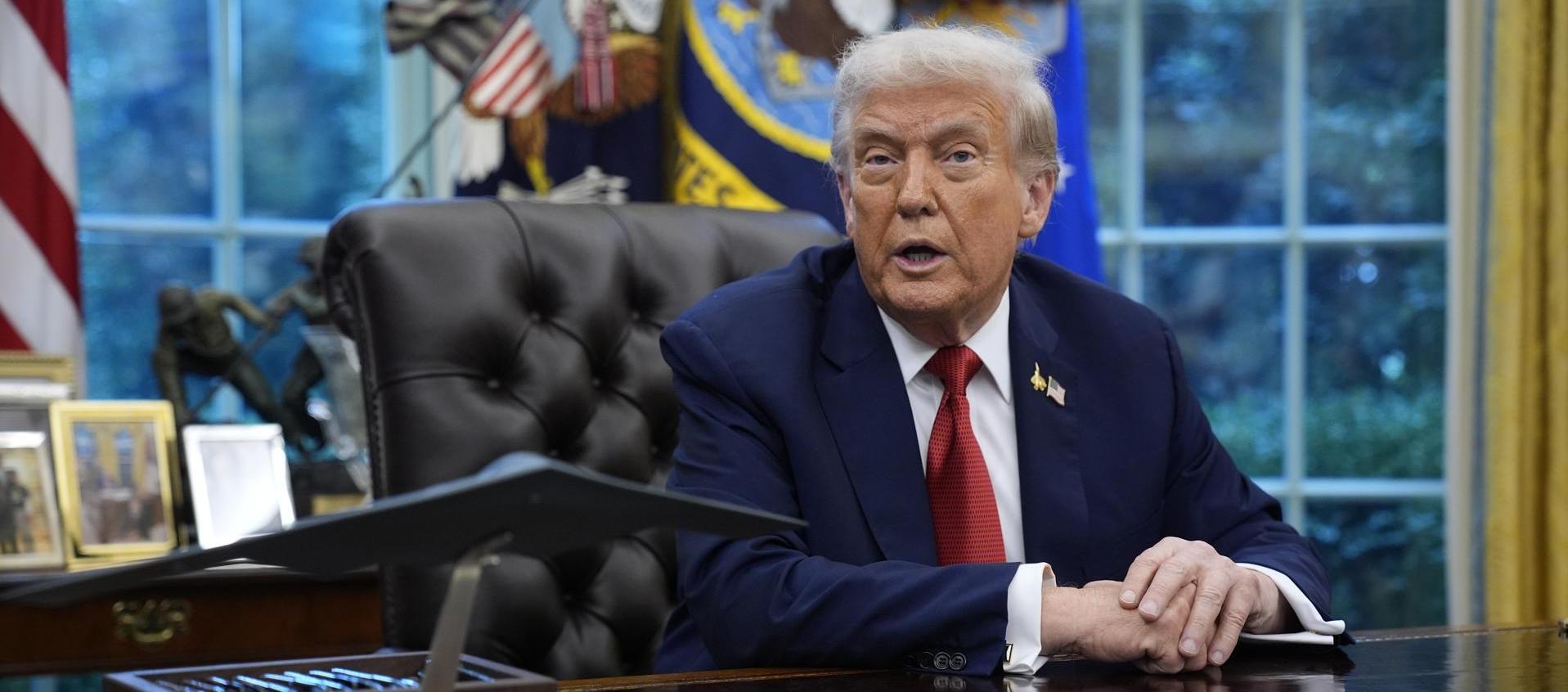 Donald Trump, Presidente de Estados Unidos.