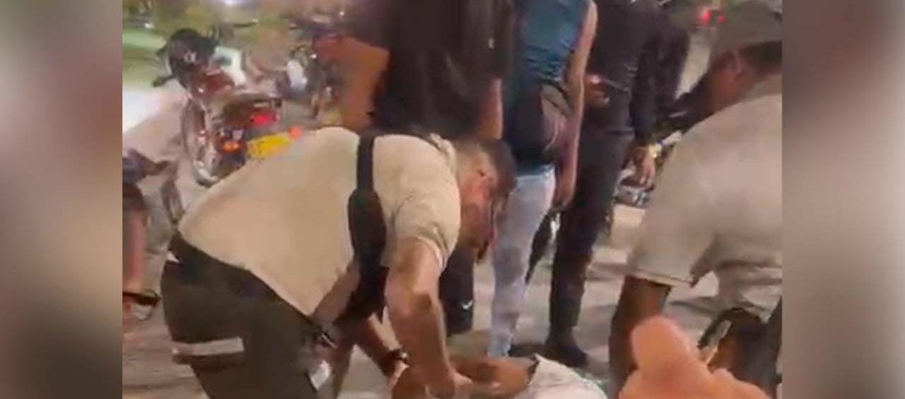 Accidente en La Circunvalar.