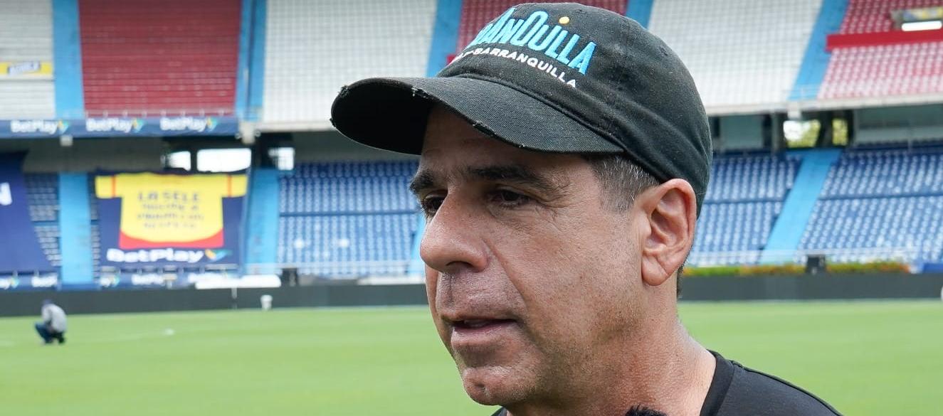 Alcalde Alejandro Char en inspección al estadio Metropolitano previo al partido de Colombia vs. Bolivia.