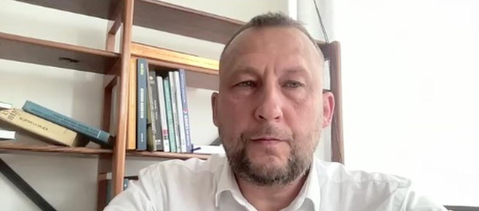 El alcalde de Tunja, Mikhail Krasnov.