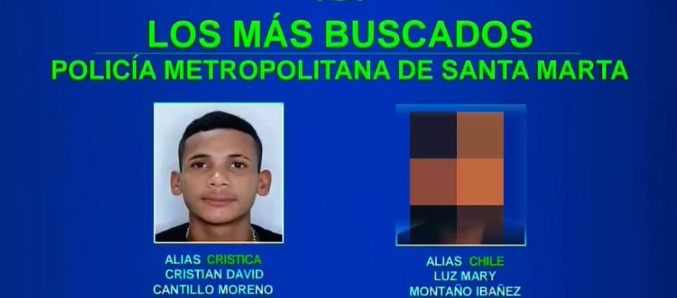 Cristian David Cantillo Moreno, alias 'Cristica'.