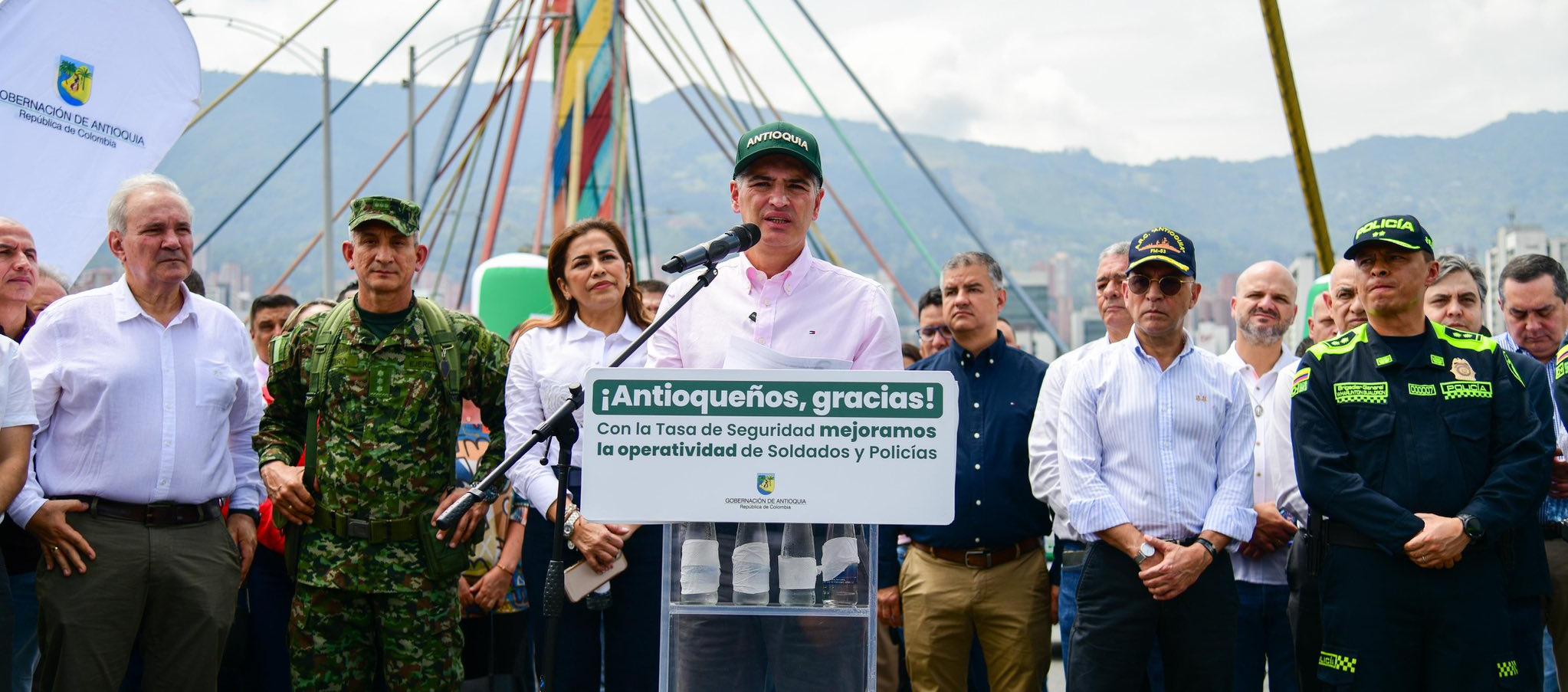 Andrés Julián Rendón, gobernador de Antioquia.