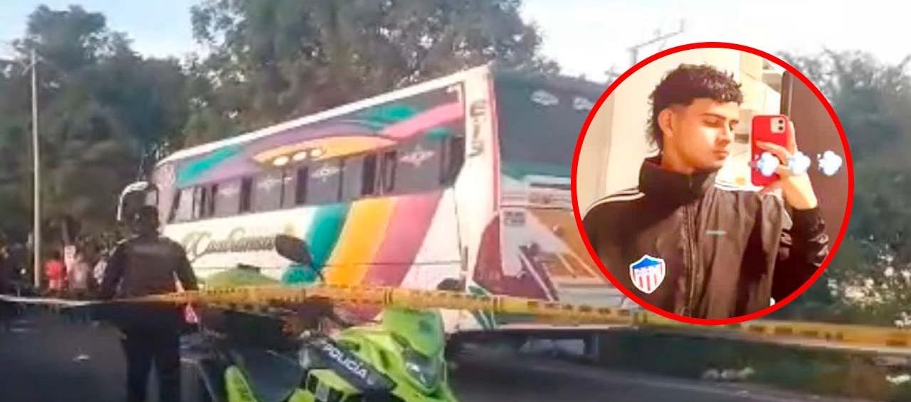 Lugar donde perdió la vida Anthony Junior Marino Obeso.