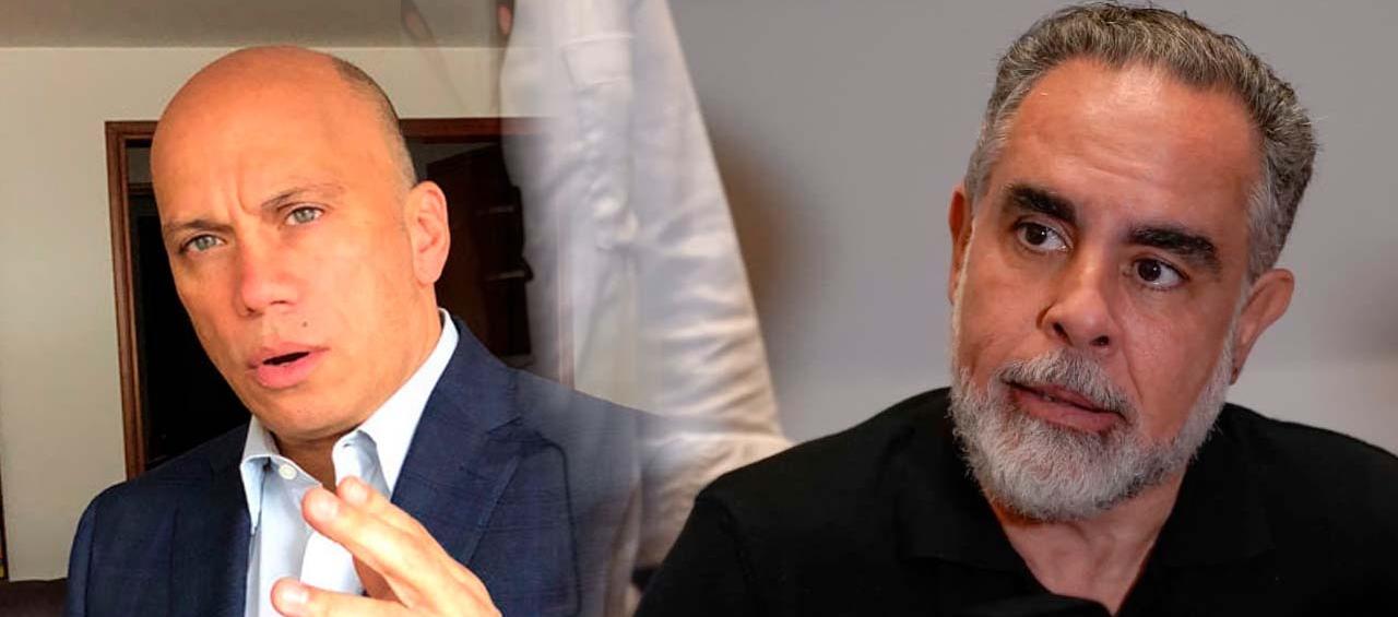 Sergio Araújo y Armando Benedetti.