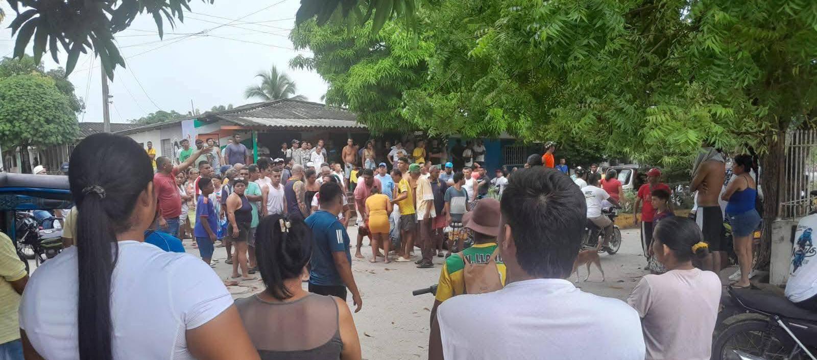 Ataque a bala en el barrio Santa Elena de Baranoa. 