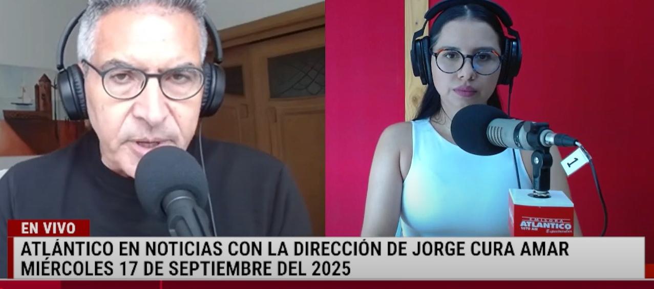 Transmisión de Atlántico en Noticias.
