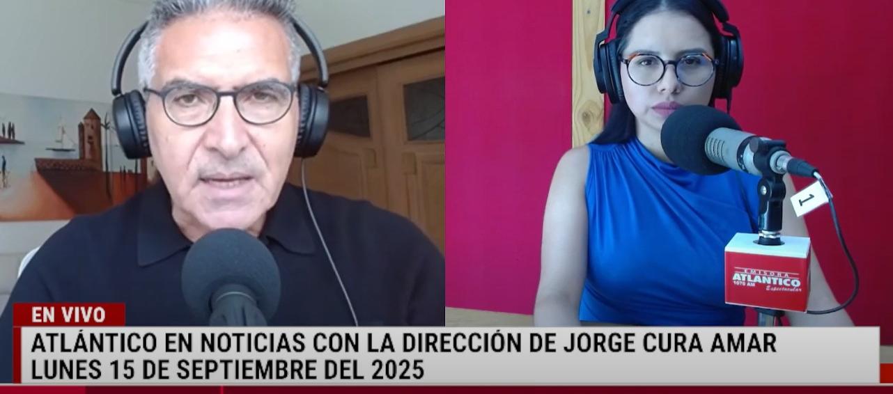 Transmisión de Atlántico en Noticias.