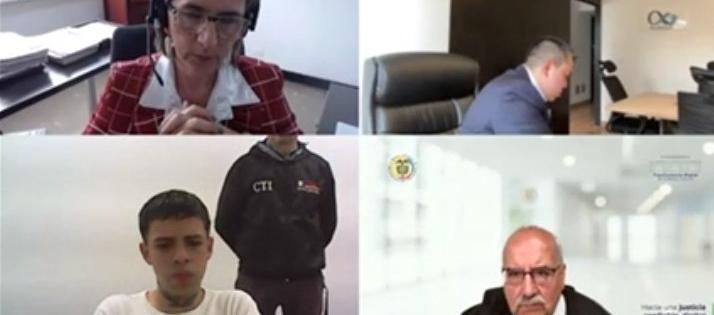 Audiencia de Harold Barragán Ovalle.