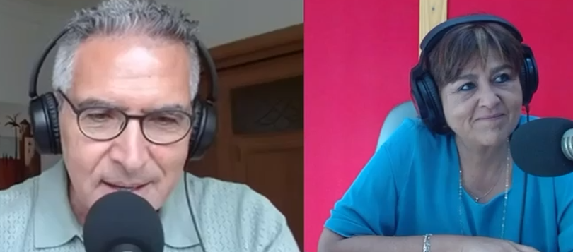 Jorge Cura y María Lorena Gutiérrez, presidenta del Grupo Aval.