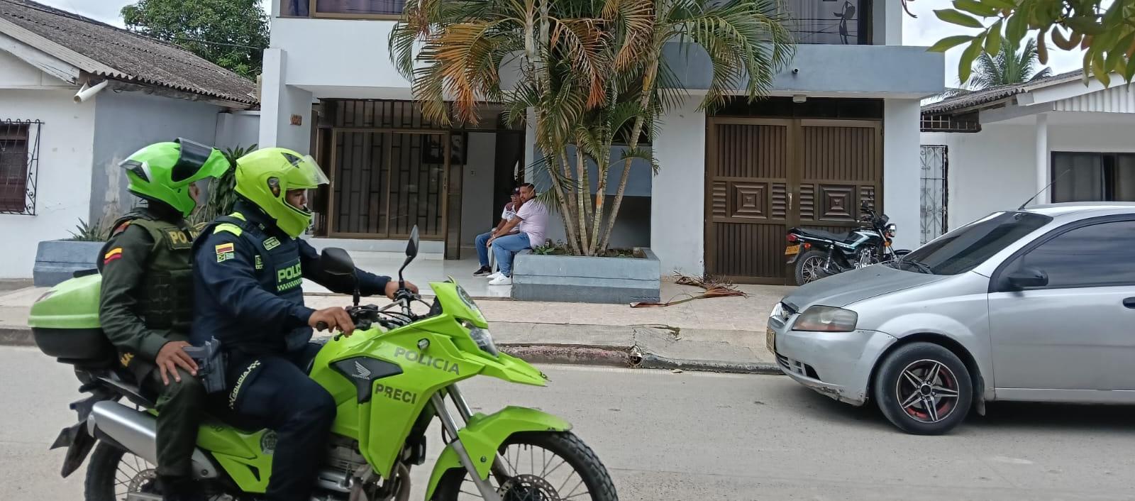 Vivienda donde residía la menor. 