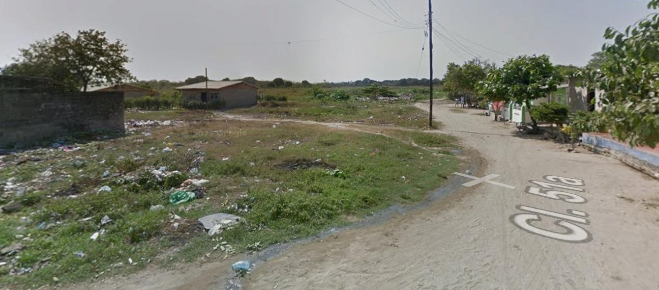 Aspecto del barrio San Vicente, en Soledad. 