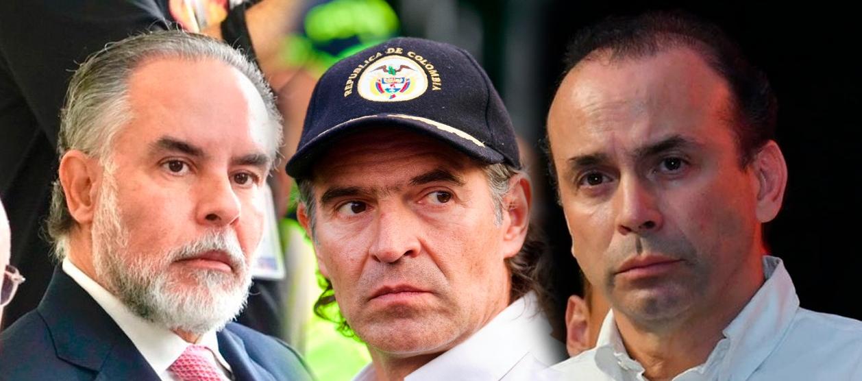 Armando Benedetti, Fico Gutiérrez y Alejandro Éder. 