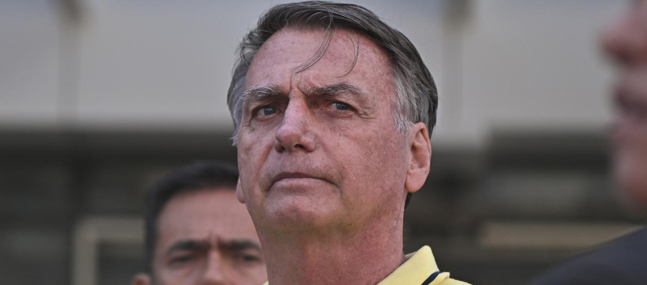 El expresidente brasileño Jair Bolsonaro.
