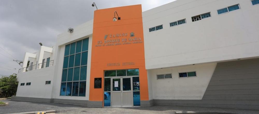 Camino del barrio El Bosque.