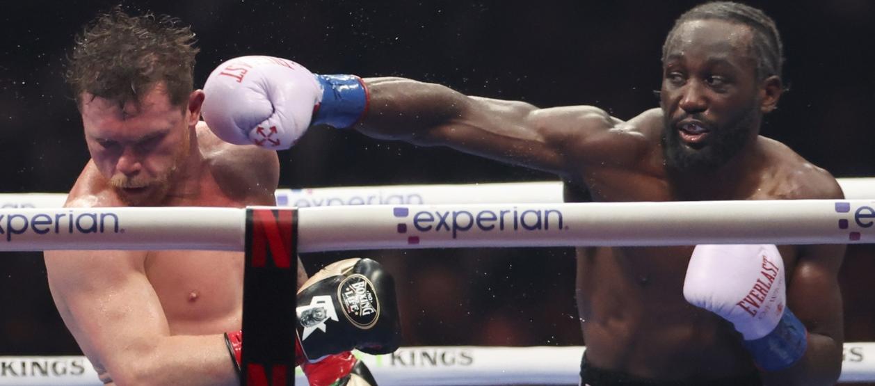 Saúl 'Canelo' Álvarez y Terence Crawford.