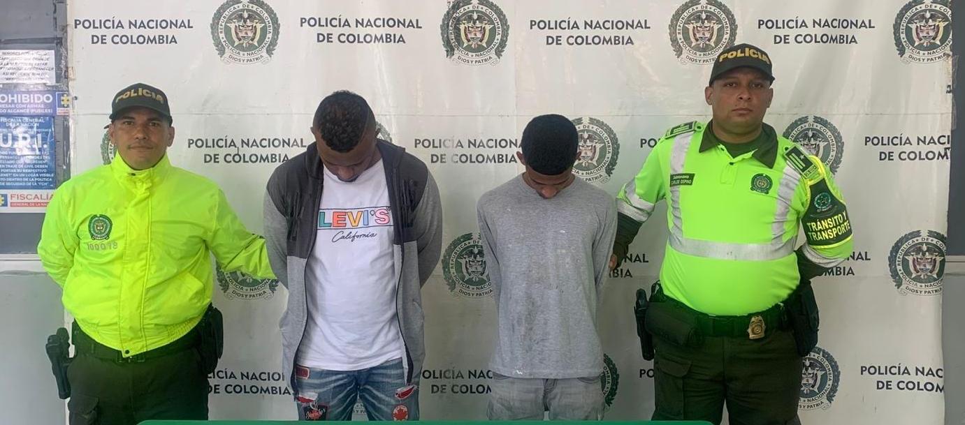  Jorge Isaac Barrios Toncel y Junior Mercado Barceló.