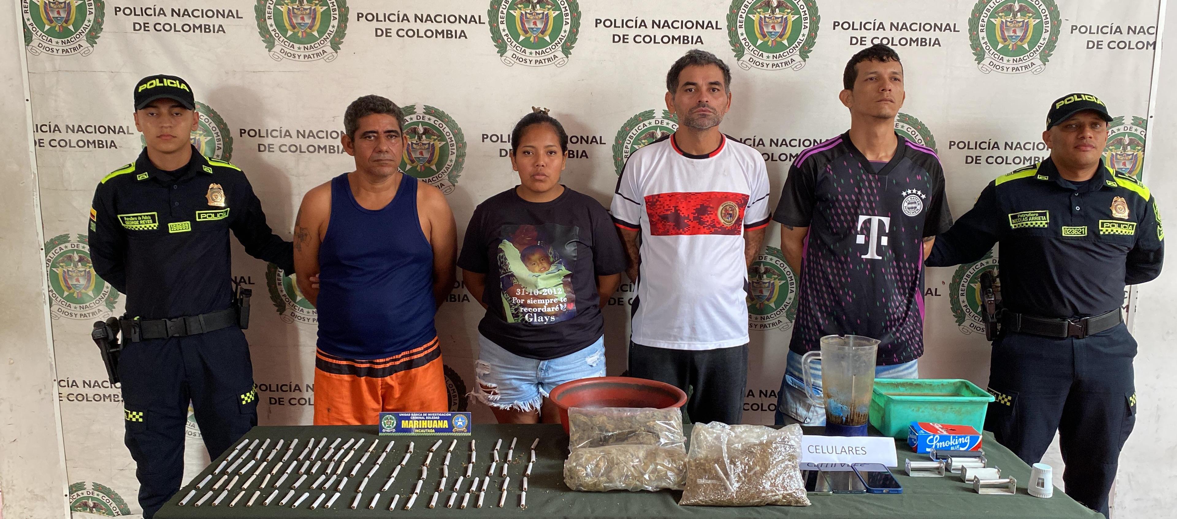 Capturados en Soledad.