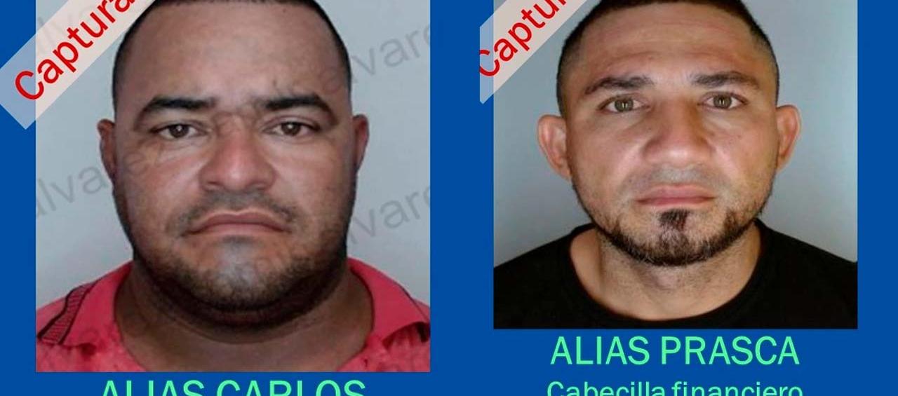 Entre los capturados hay dos presuntos cabecillas. 