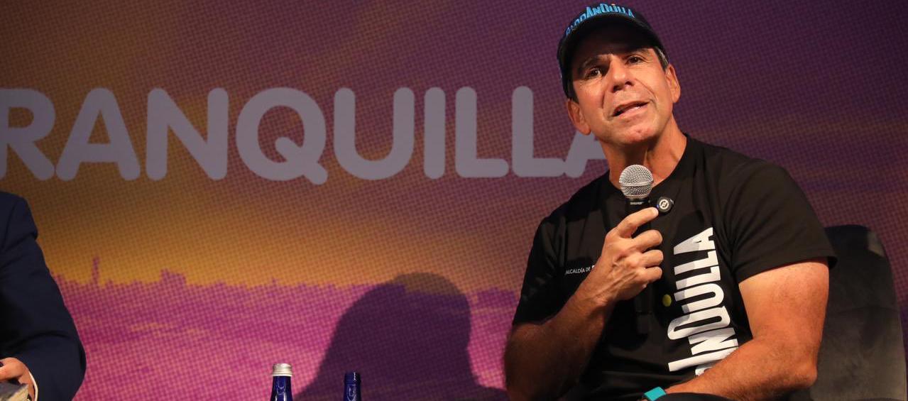 El Alcalde de Barranquilla, Alex Char.