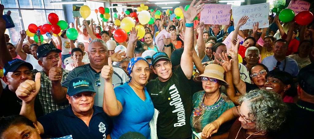 El Alcalde de Barranquilla, Alex Char.