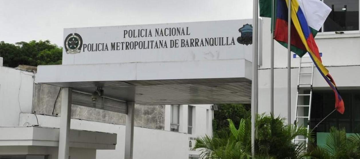 Comando de la Policía Metropolitana de Barranquilla.