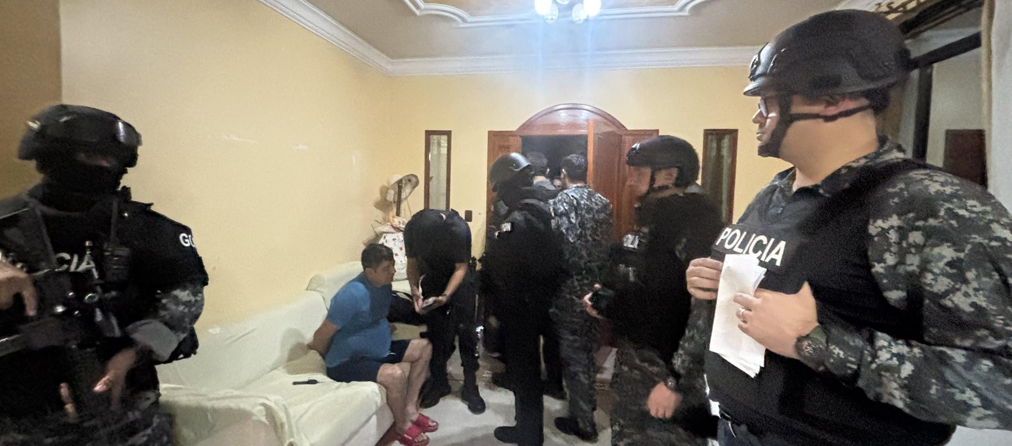 Uno de los bienes incautados.