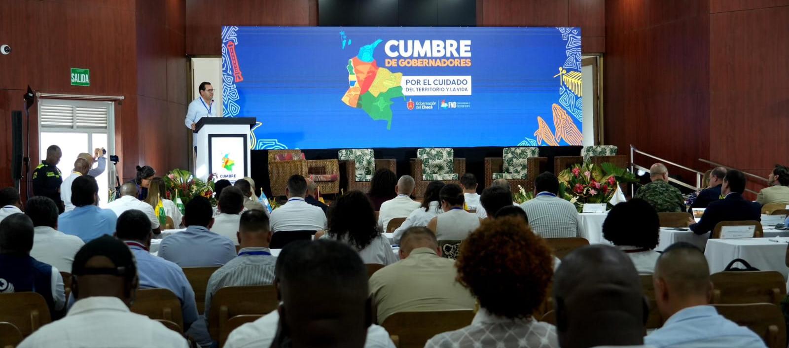 Cumbre de Gobernadores en el departamento del Chocó. 