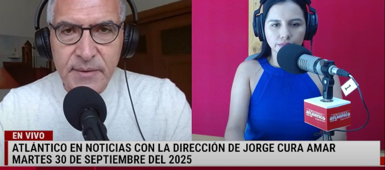 Transmisión de Atlántico en Noticias.