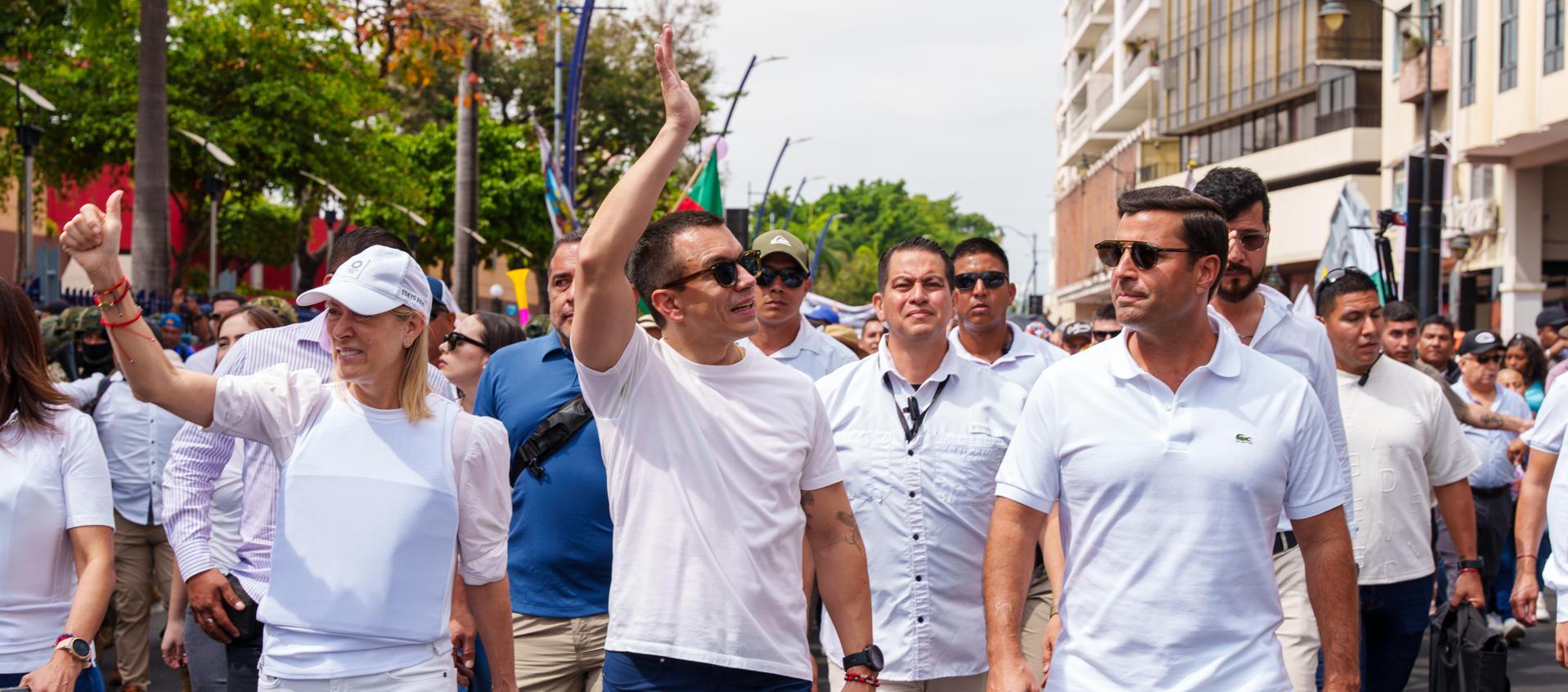 Daniel Noboa, Presidente de Ecuador.