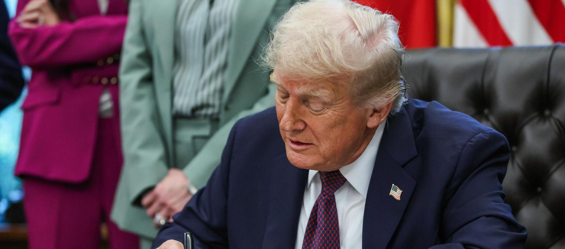 Donald Trump, Presidente de Estados Unidos. 