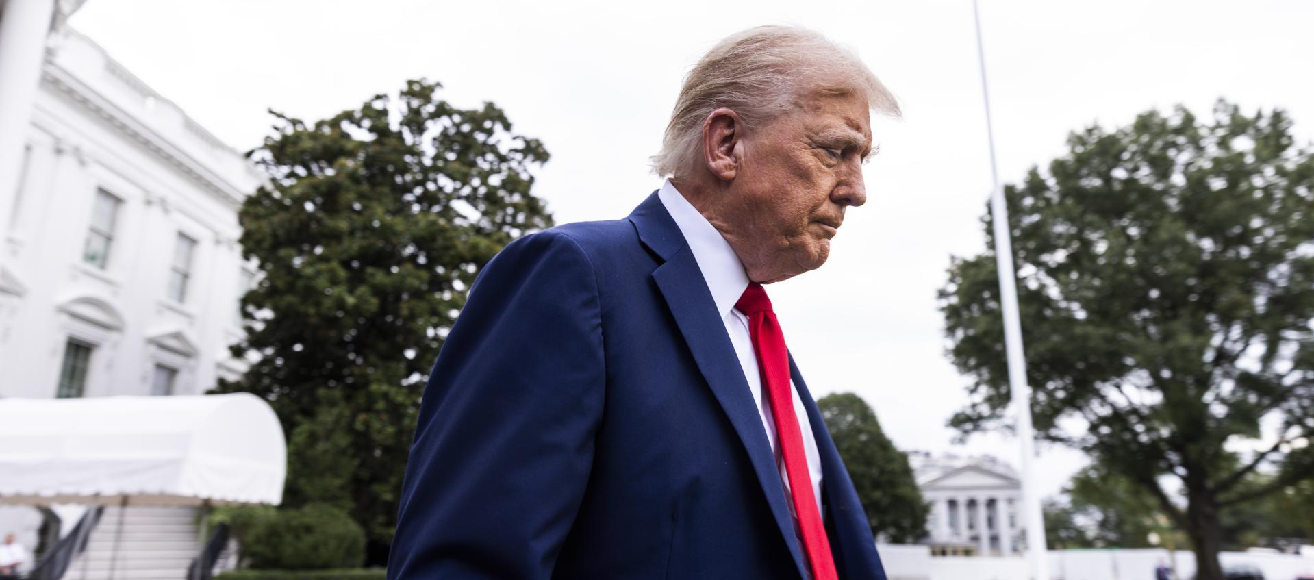 El Presidente de Estados Unidos, Donald Trump.