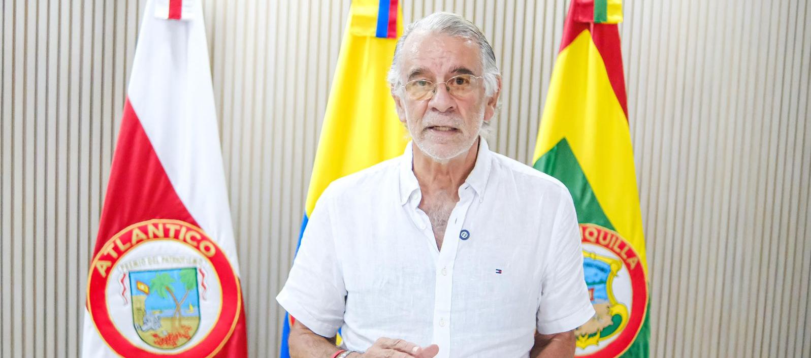 El gobernador del Atlántico, Eduardo Verano De la Rosa.