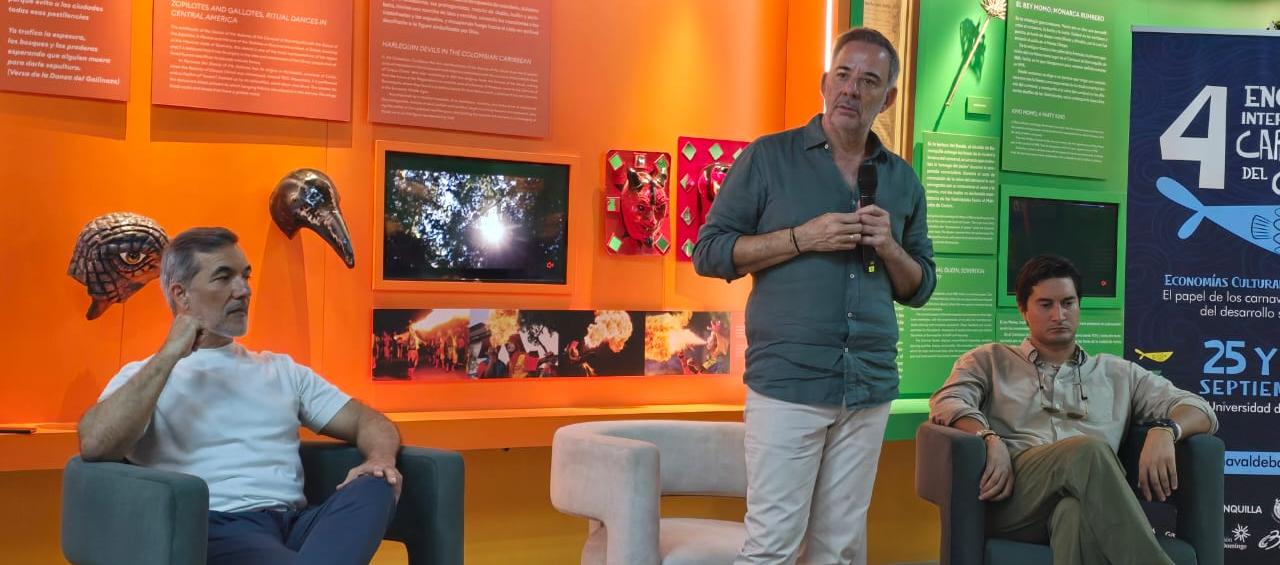 Juan José Jaramillo, gerente de Carnaval S.A.S., durante su intervención.