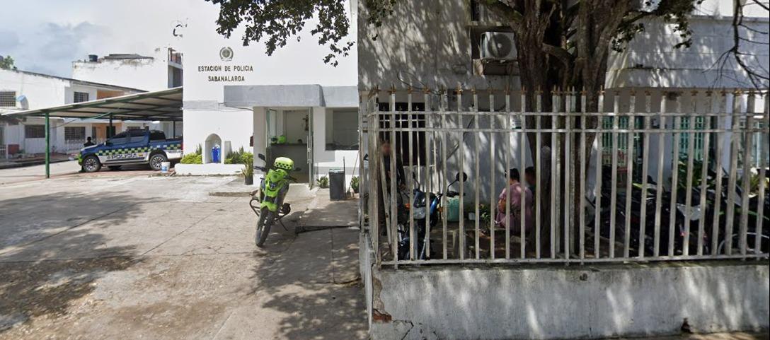 Estación de Policía de Sabanalarga.