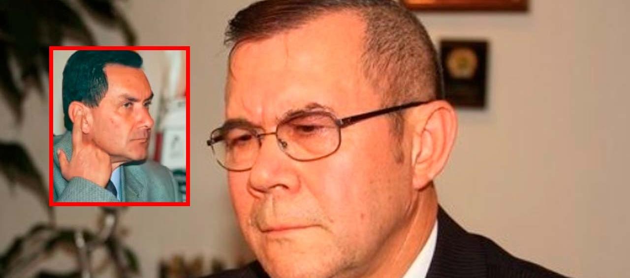 Generales de la Policía retirados Fabio Campos Silva y Leonardo Gallego.