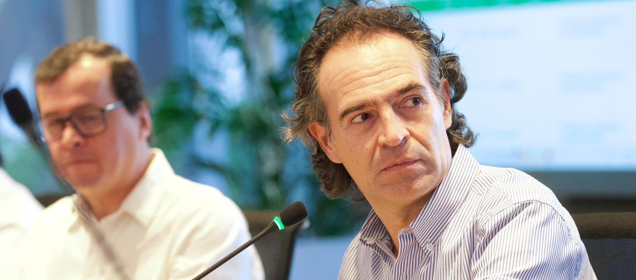 Fico Gutiérrez, alcalde de Medellín.