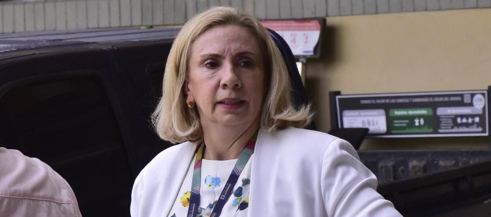 La fiscal Lucy Marcela Laborde.