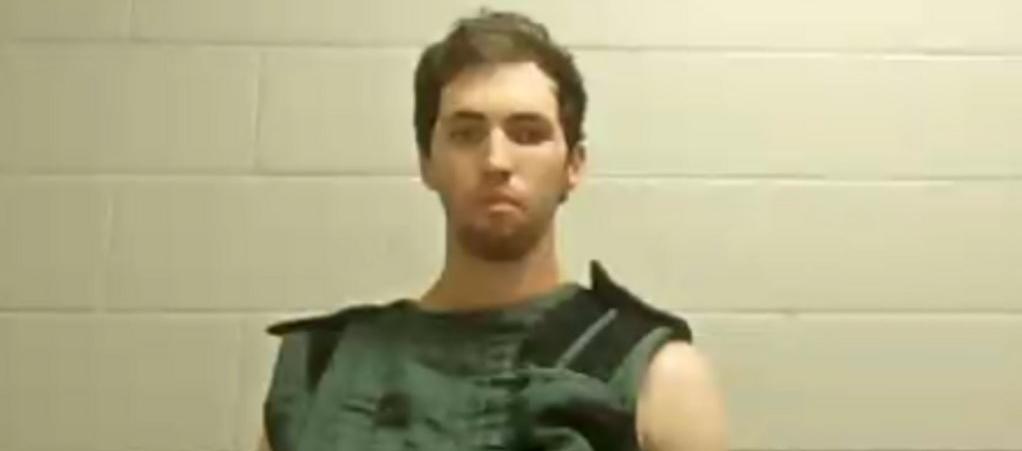 Tyler Robinson en audiencia virtual.