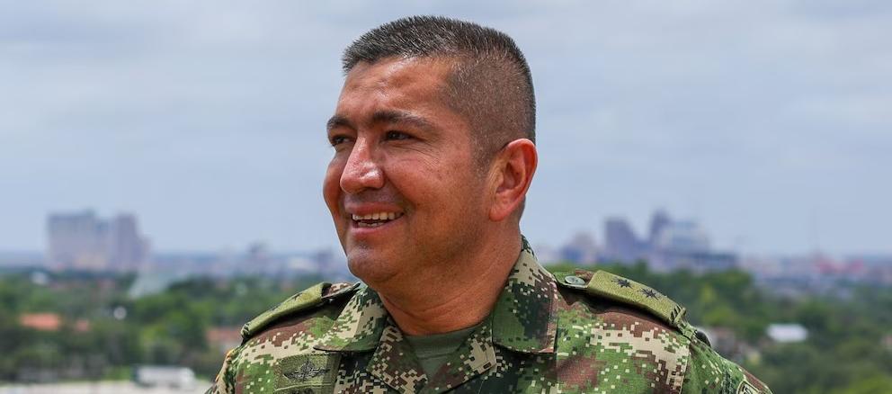 Mayor general Hernando Garzón Rey.