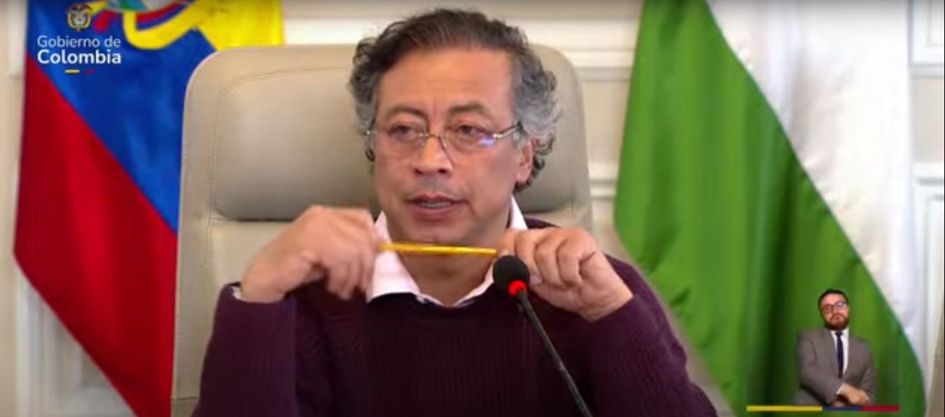 Gustavo Petro, Presidente de Colombia. 