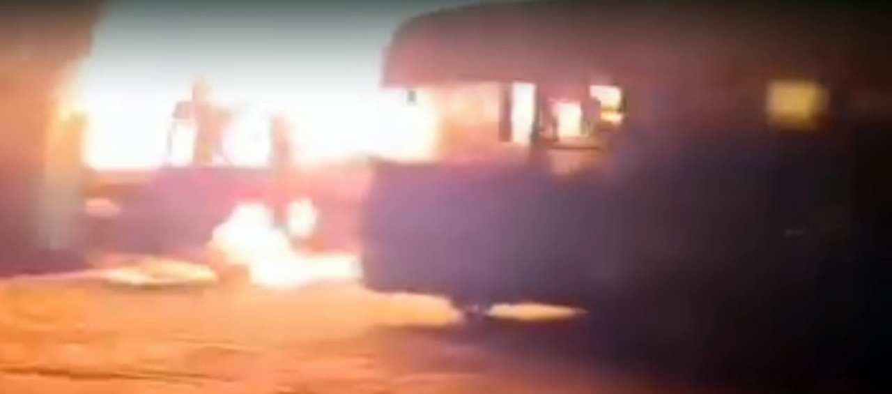 Incendio en nevada de Sobusa.